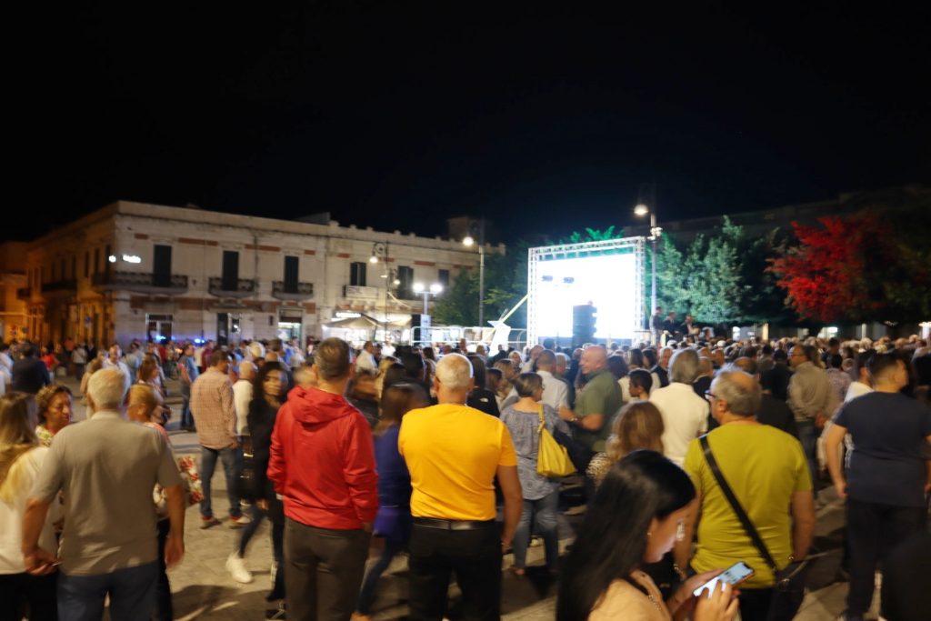 Comizio Occhiuto e Cannizzaro