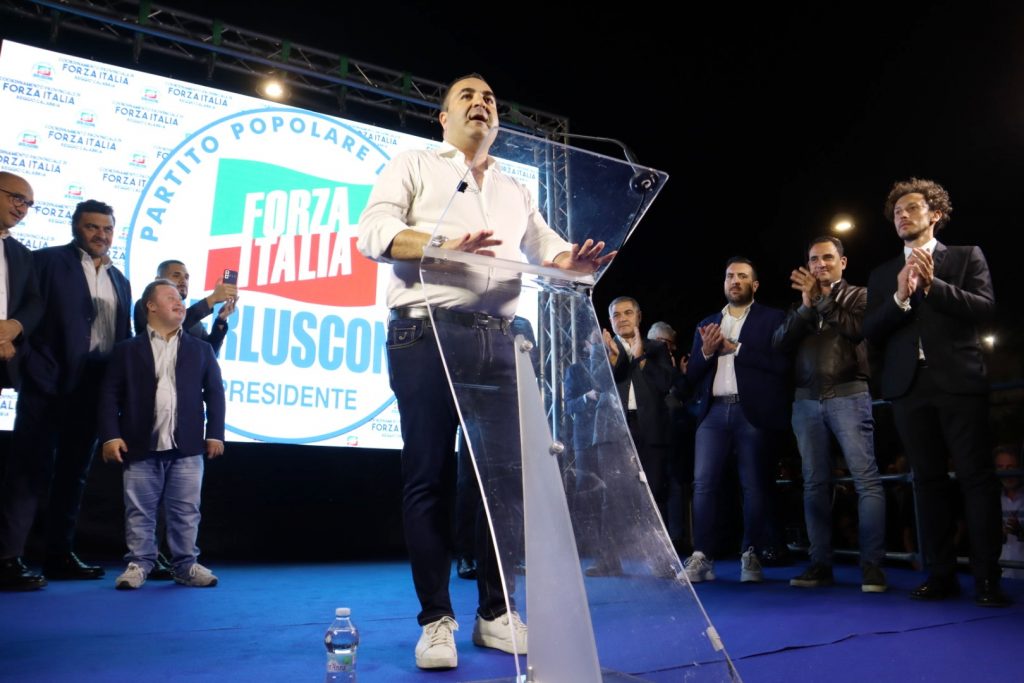 Comizio Occhiuto e Cannizzaro