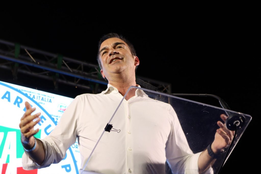 Comizio Occhiuto e Cannizzaro