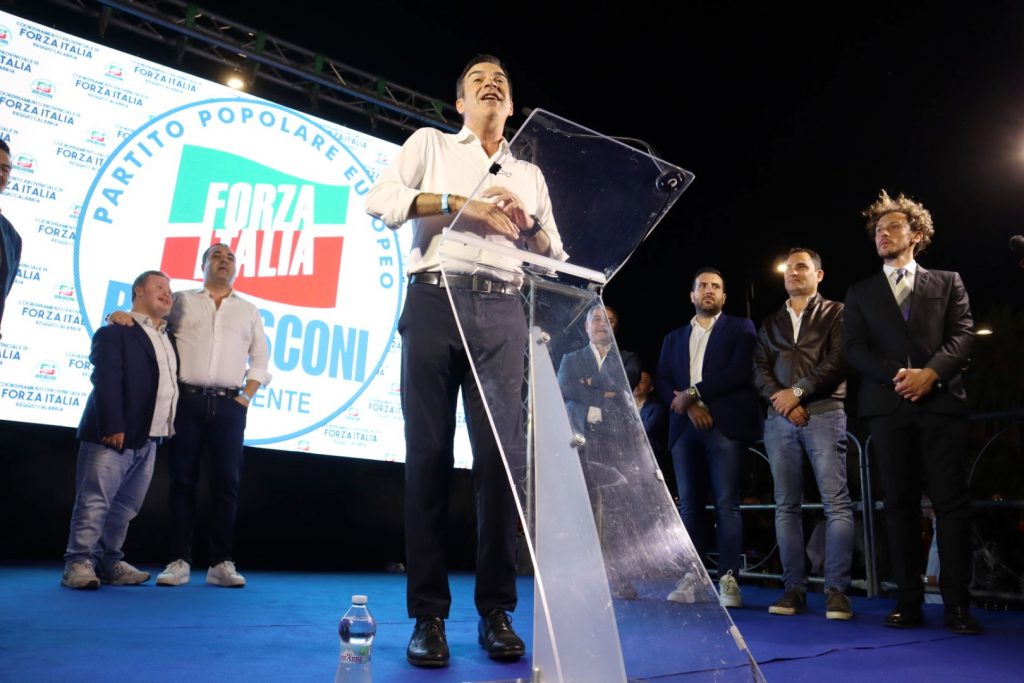 Comizio Occhiuto e Cannizzaro