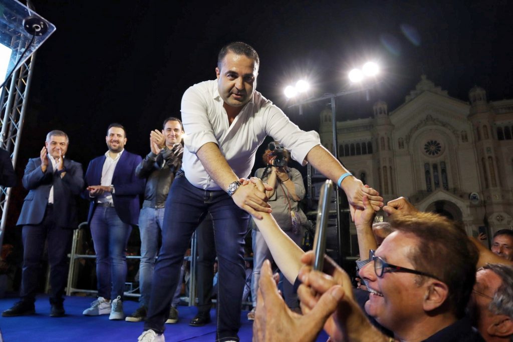 Comizio Occhiuto e Cannizzaro