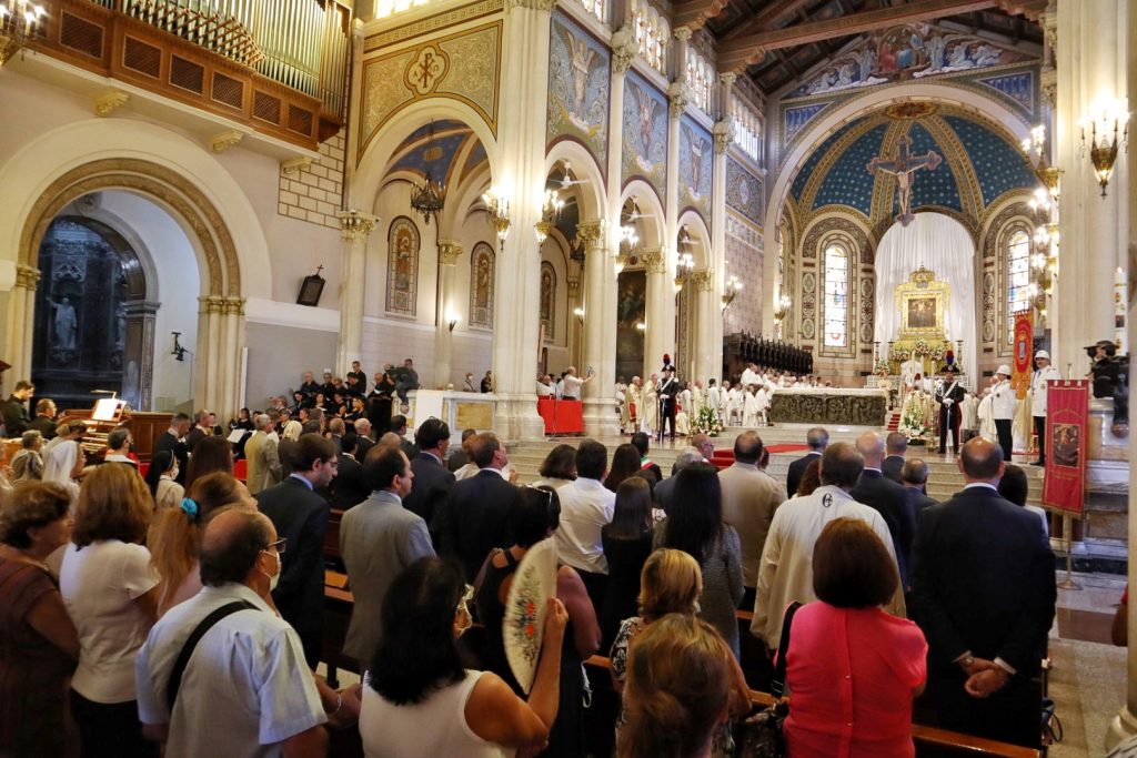 Consegna cero votivo festa madonna