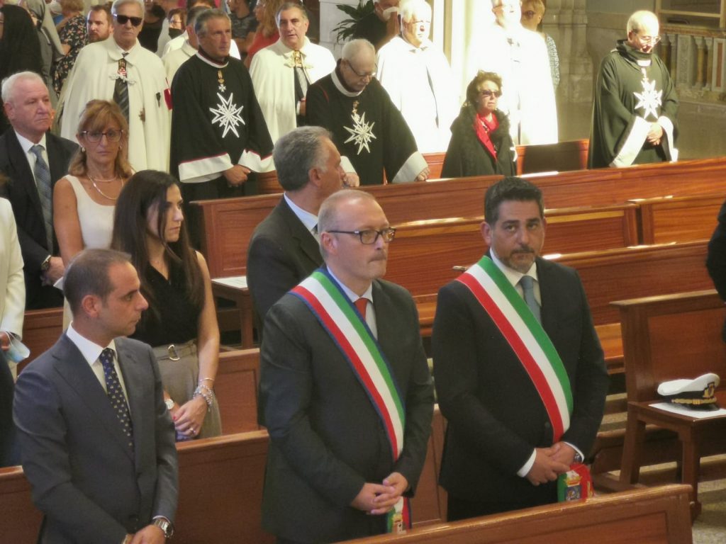 Consegna cero votivo festa madonna