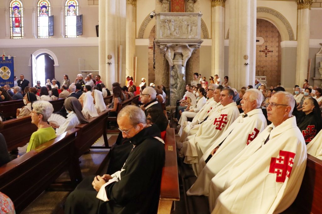 Consegna cero votivo festa madonna