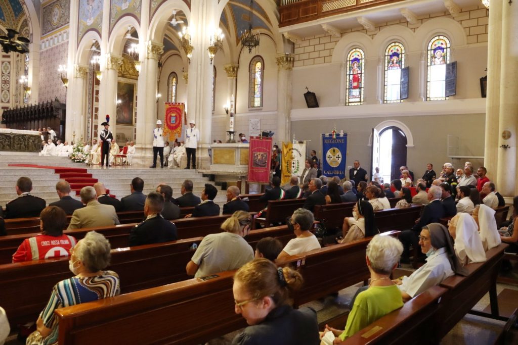 Consegna cero votivo festa madonna