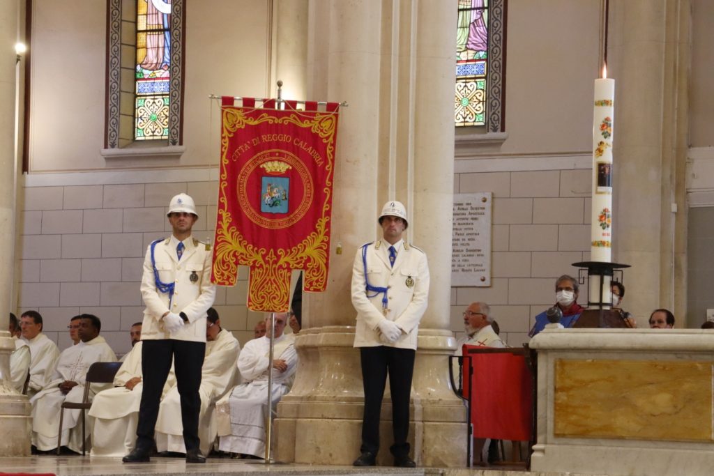 Consegna cero votivo festa madonna