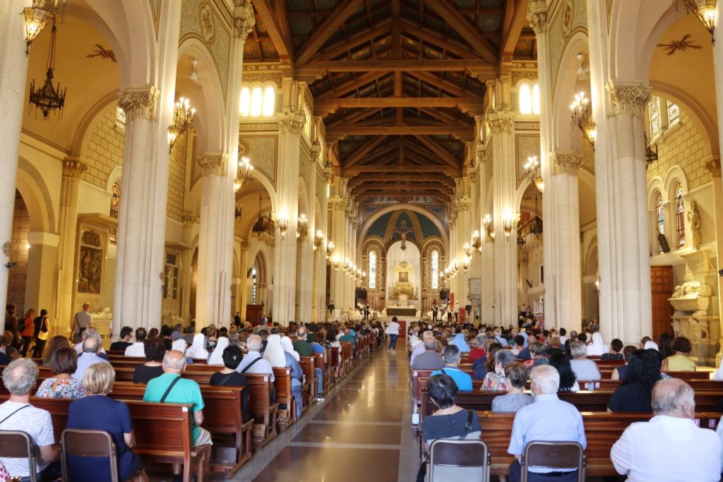 Consegna cero votivo festa madonna