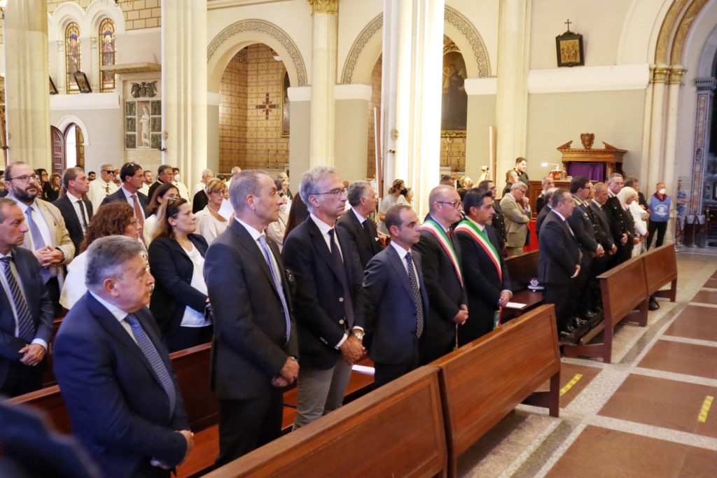 Consegna cero votivo festa madonna