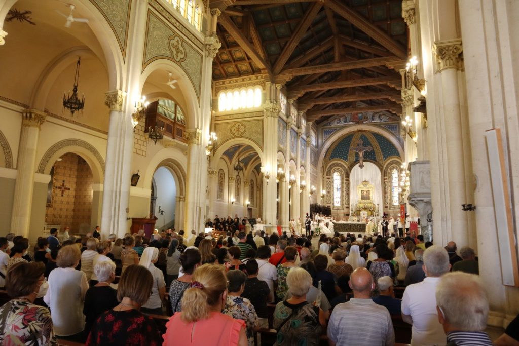 Consegna cero votivo festa madonna