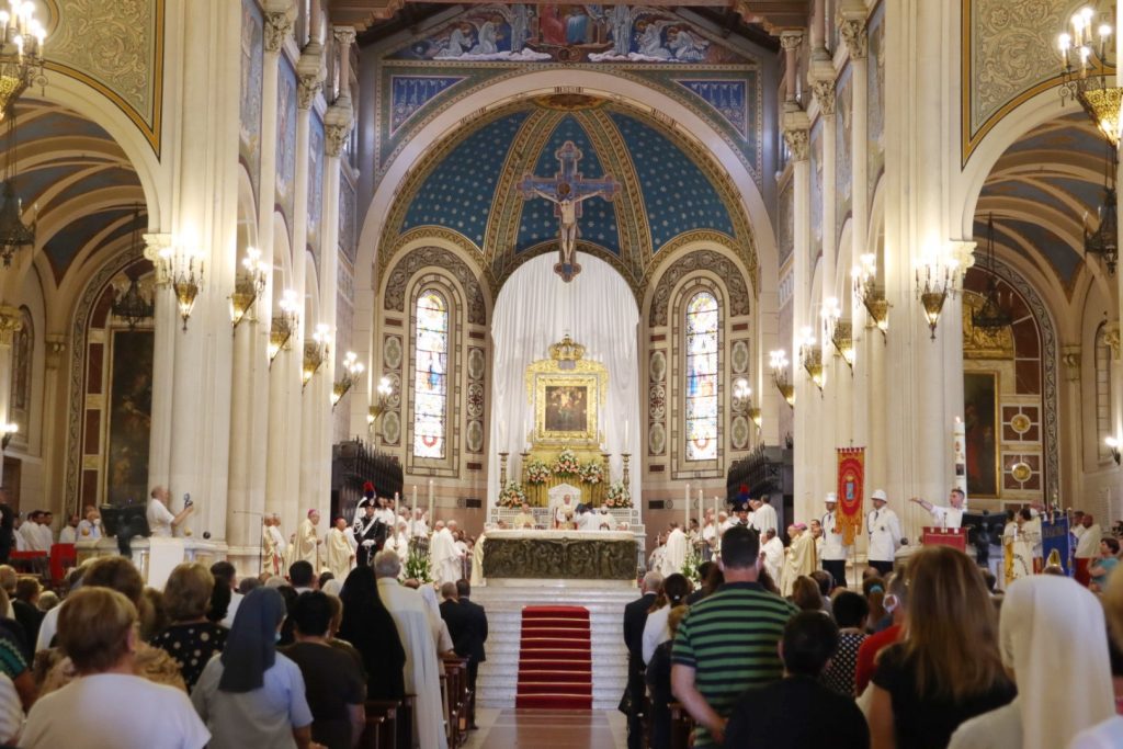 Consegna cero votivo festa madonna