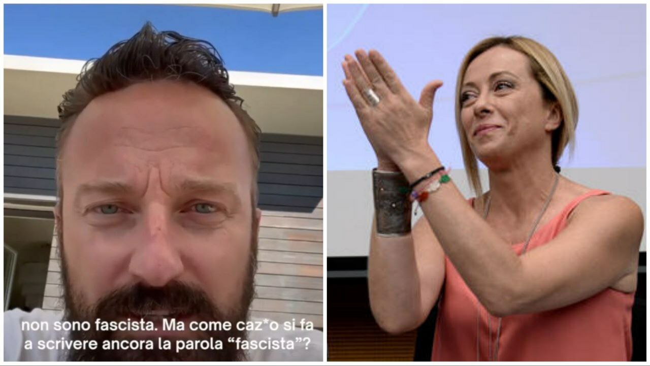 Francesco Facchinetti difende Giorgia Meloni