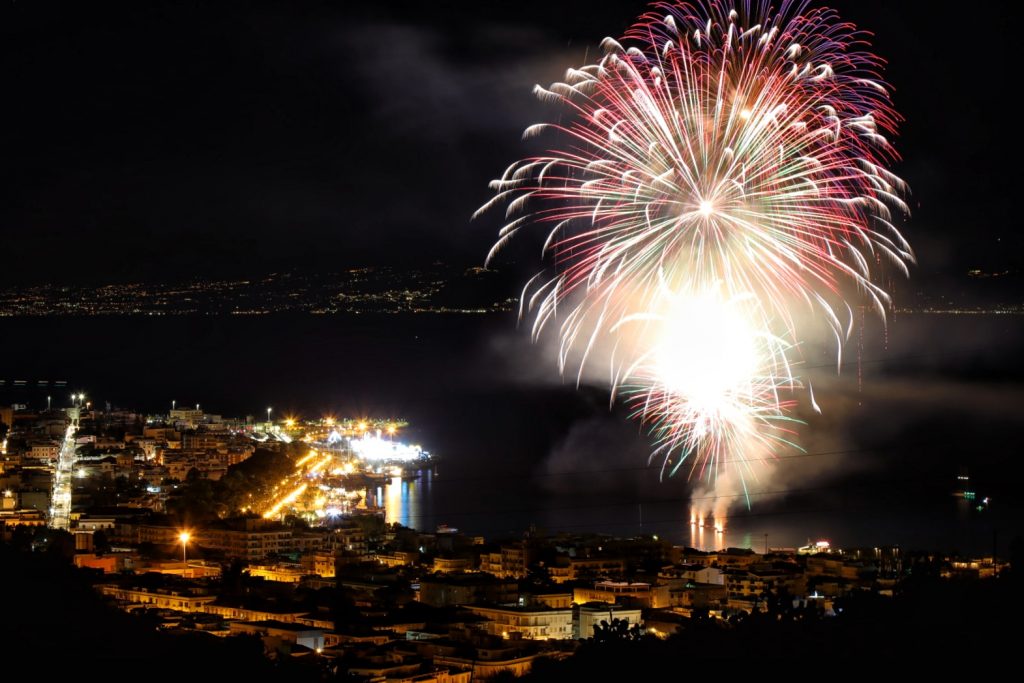 Fuochi d'artificio Festa Madonna da Via Lia