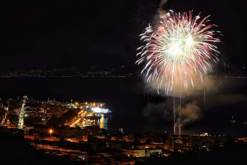 Fuochi d'artificio Festa Madonna da Via Lia