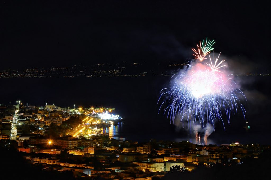 Fuochi d'artificio Festa Madonna da Via Lia