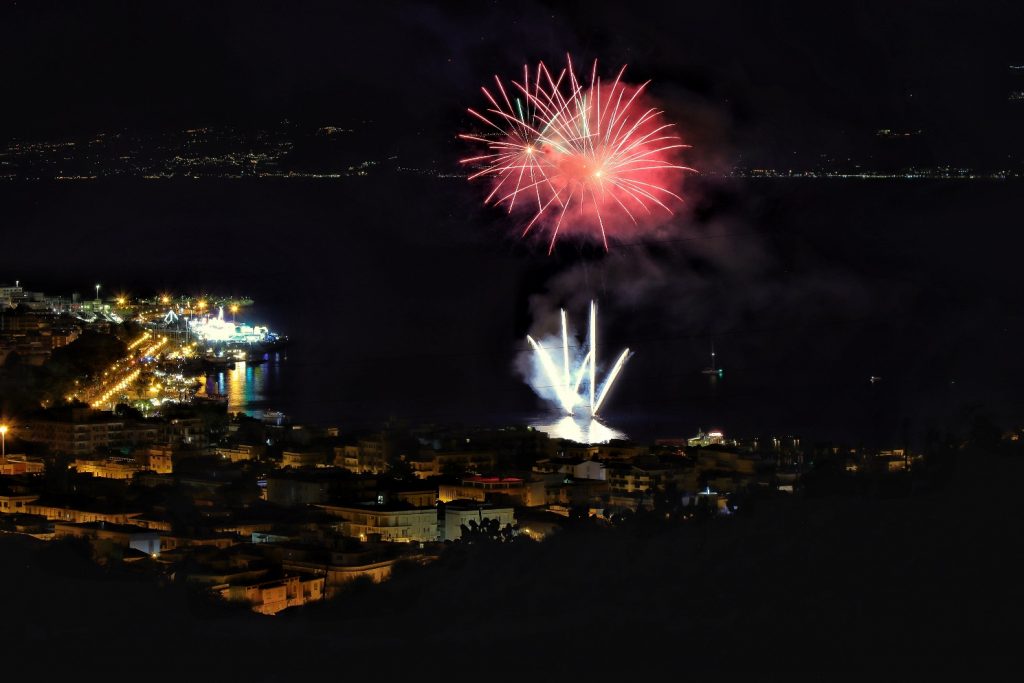 Fuochi d'artificio Festa Madonna da Via Lia