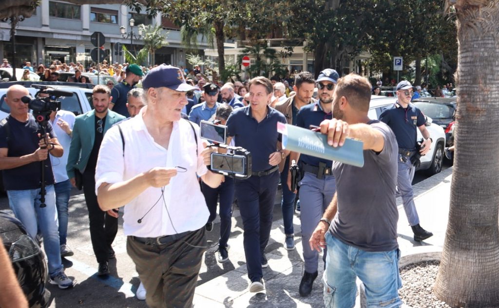 Giuseppe Conte a Reggio Calabria