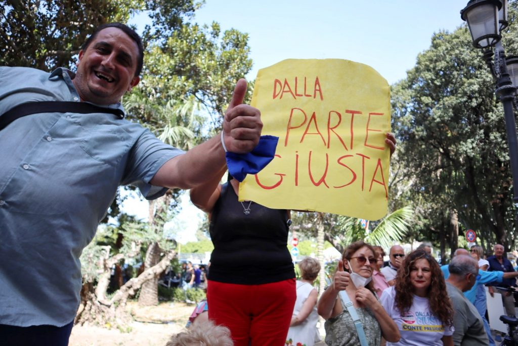 Giuseppe Conte a Reggio Calabria