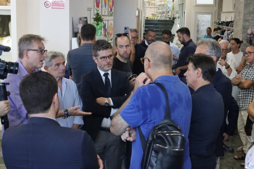 Giuseppe Conte a Reggio Calabria