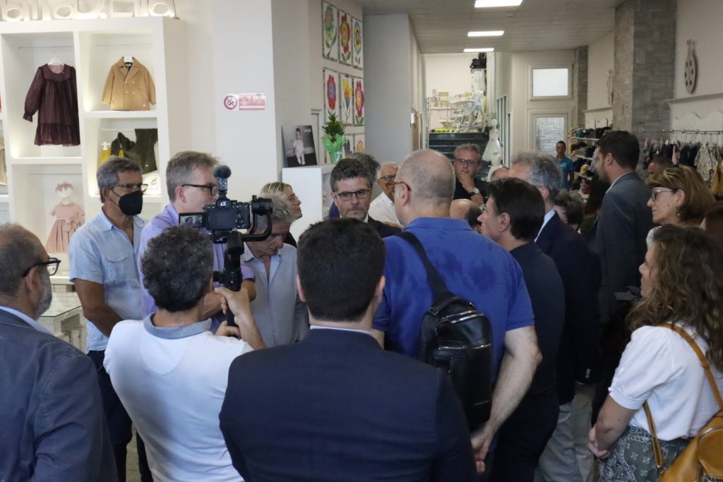 Giuseppe Conte a Reggio Calabria