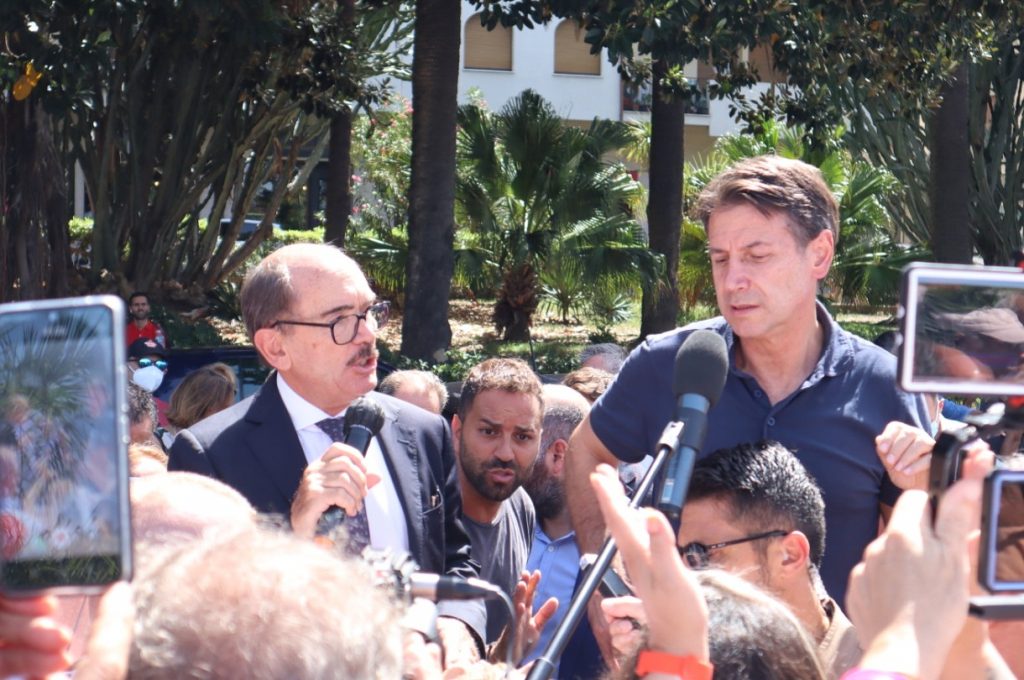 Giuseppe Conte a Reggio Calabria