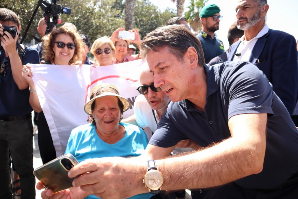Giuseppe Conte a Reggio Calabria