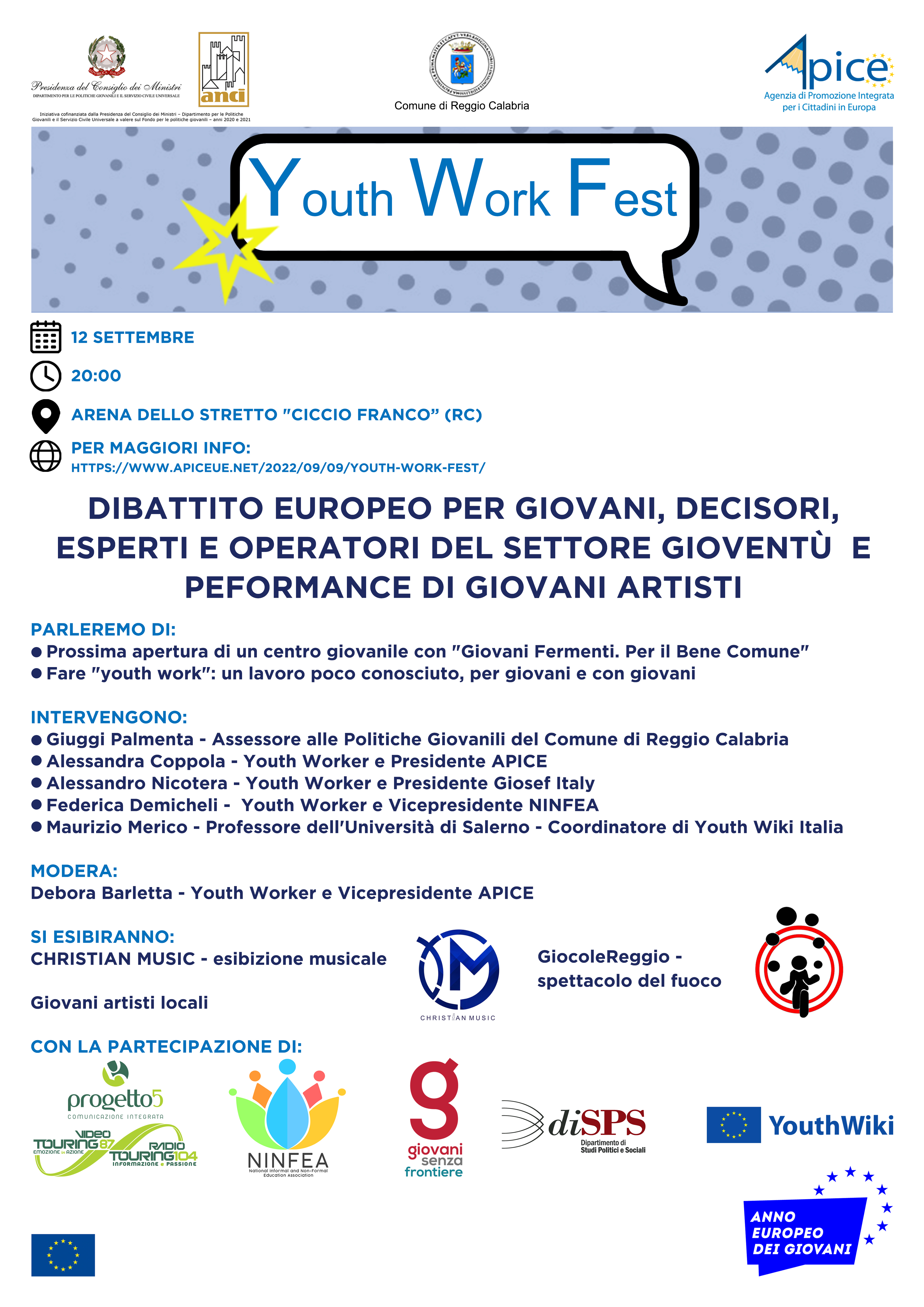 Locandina Youth Work Fest