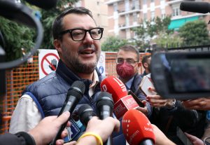 Matteo Salvini voto Elezioni