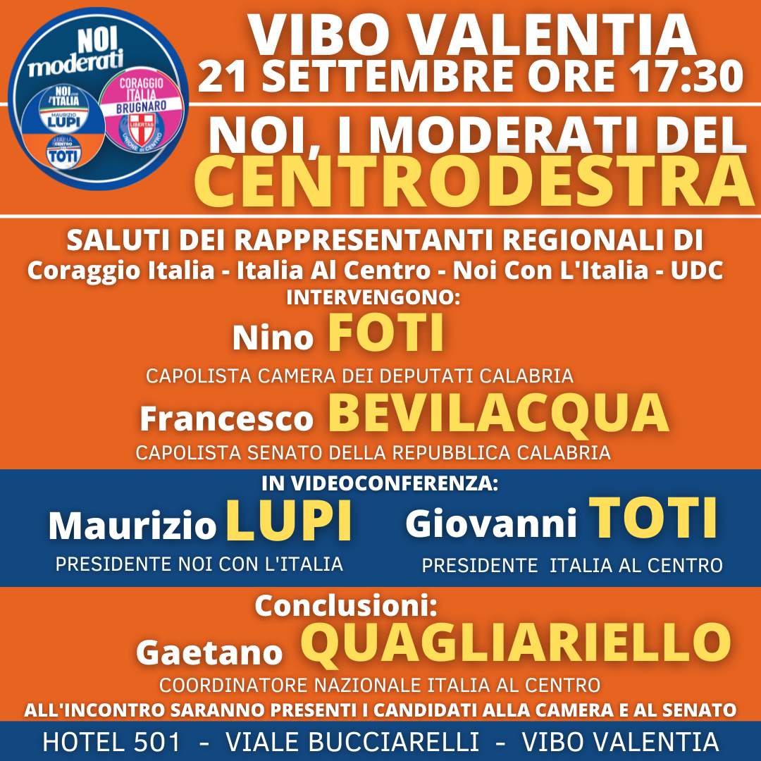 NoiModerati 21 settembre 2022