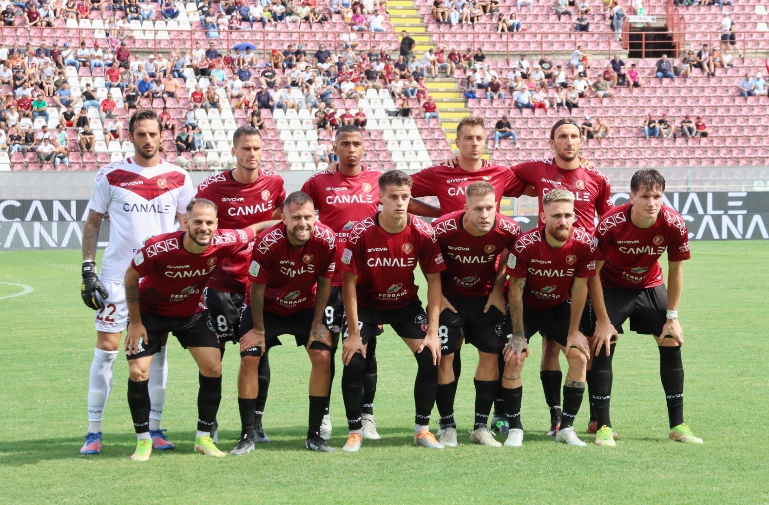Reggina-Cittadella formazione