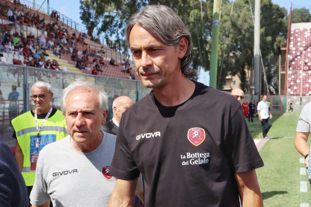 Reggina-Cittadella Favasuli e Inzaghi
