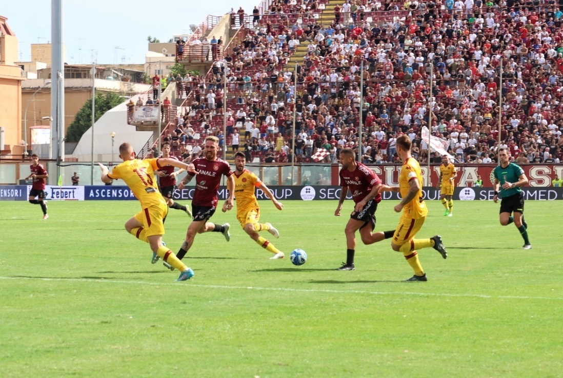 Reggina-Cittadella Majer e Menez