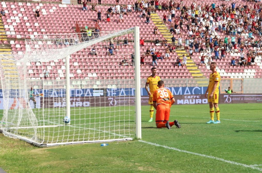Reggina-Cittadella gol Gagliolo