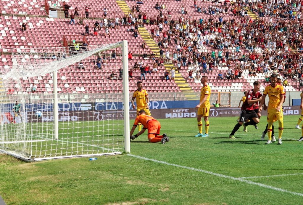 Reggina-Cittadella gol Gagliolo