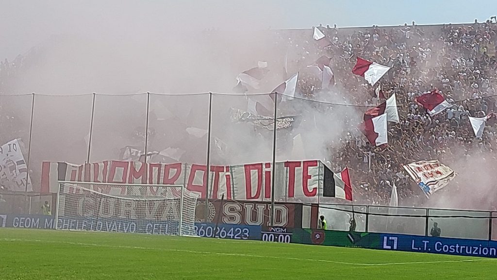Reggina-Palermo Curva Sud tifosi Granillo