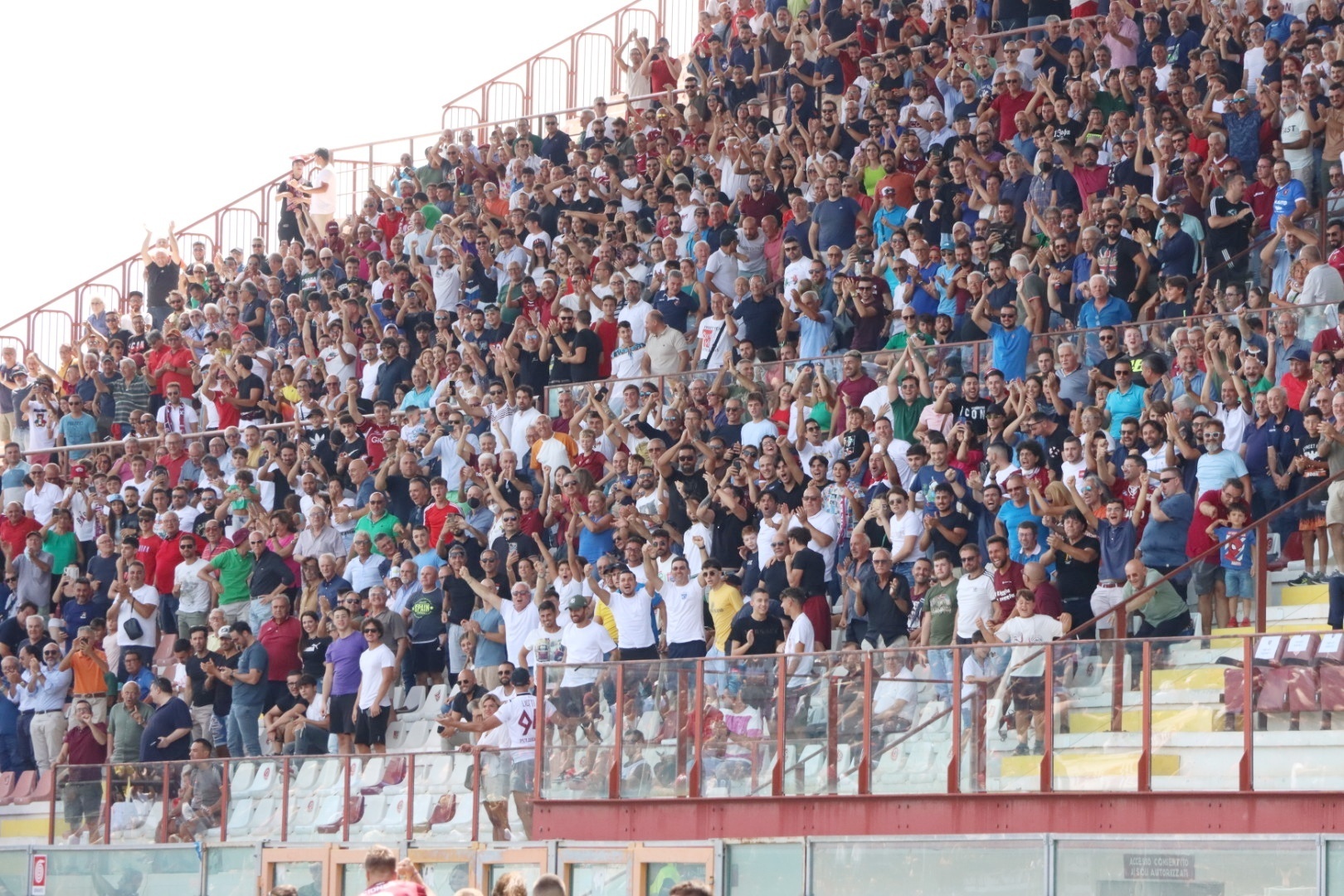 Reggina-Palermo tifosi Granillo Tribuna