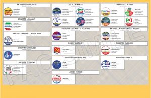 Fac Simile scheda elettorale Senato elezioni 2022
