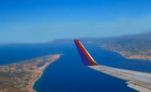 aereo sorvola stretto di messina