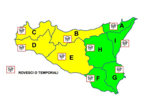 allerta meteo sicilia 22 settembre