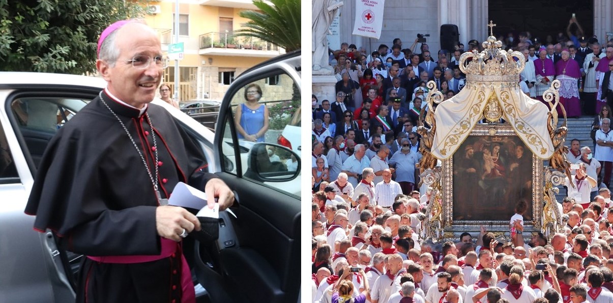 arcivescovo morrone festa madonna reggio calabria
