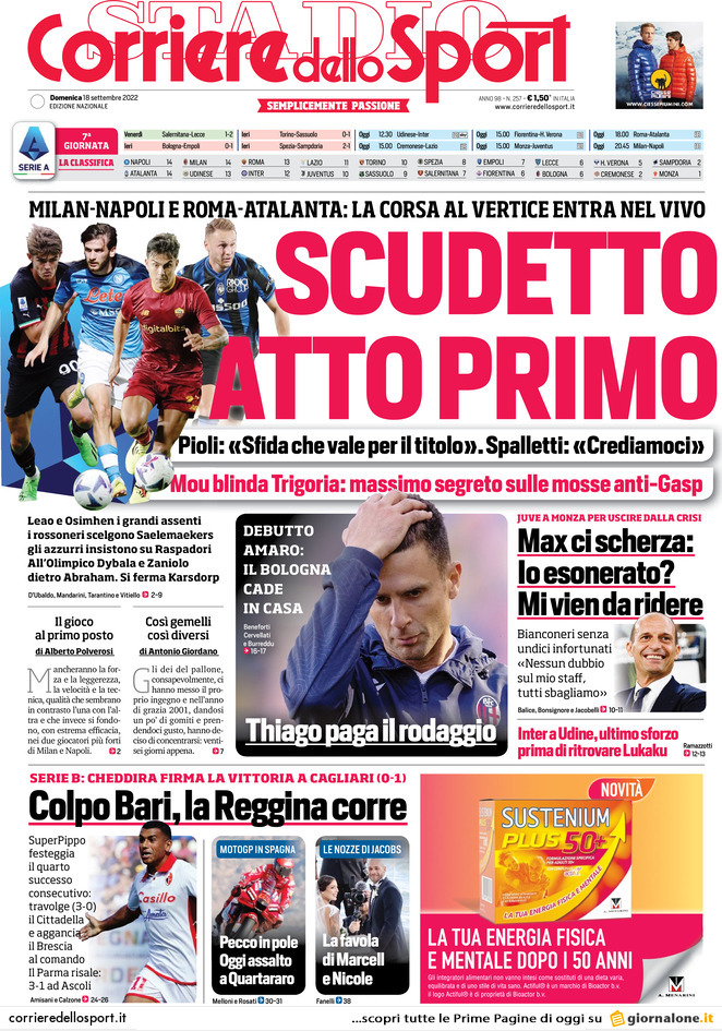 corriere-dello-sport-prima pagina reggina
