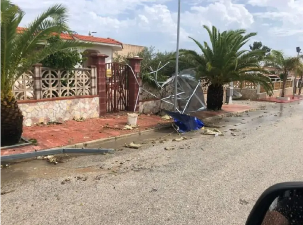 danni tornado trapani