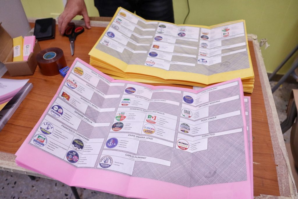 elezioni politiche 25 settembre 2022