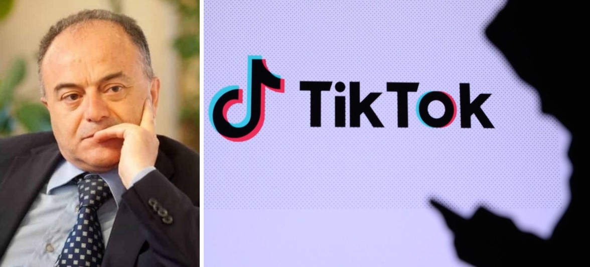 gratteri minacce tik tok