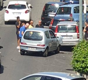 incidente via sbarre