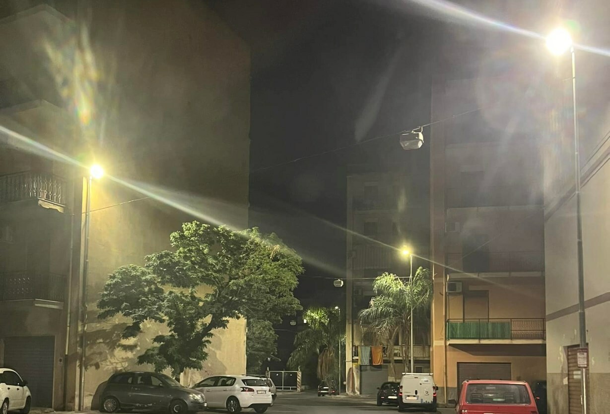 illuminazione contrada gagliardi