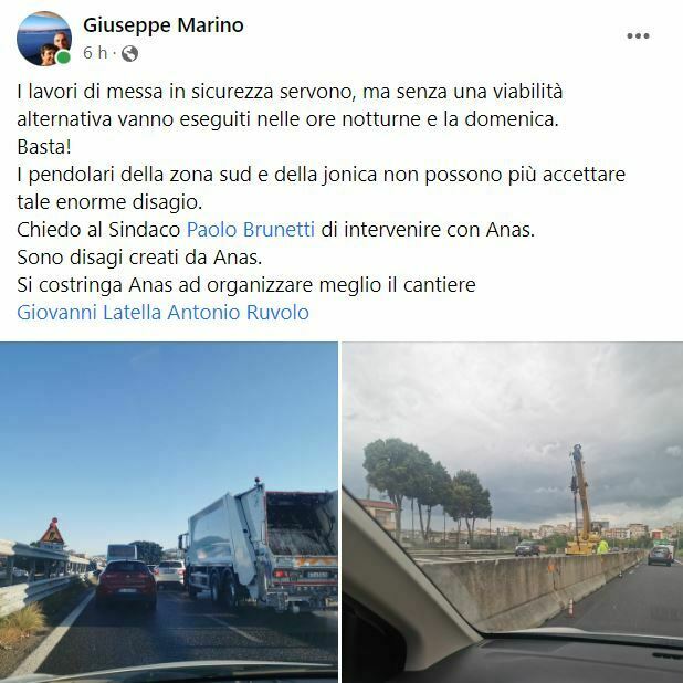 post giuseppe marino facebook