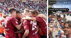 reggina pranzo di gruppo
