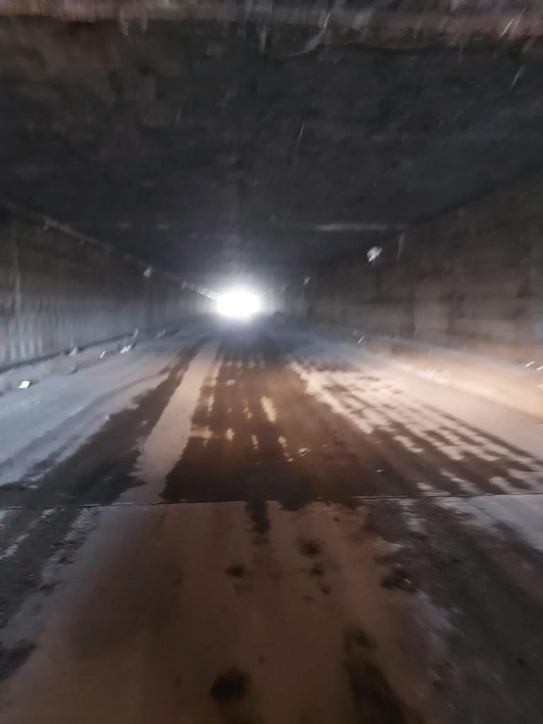 sottopasso aeroportuale