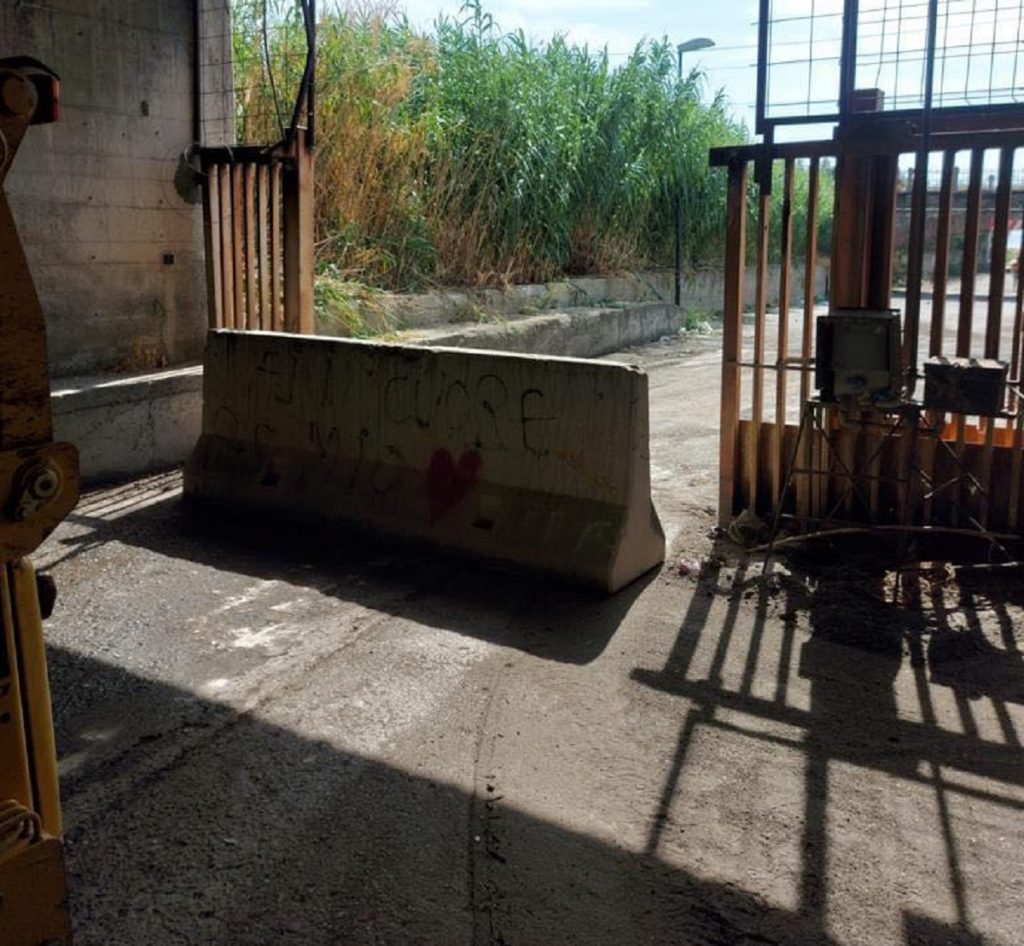 sottopasso aeroportuale reggio