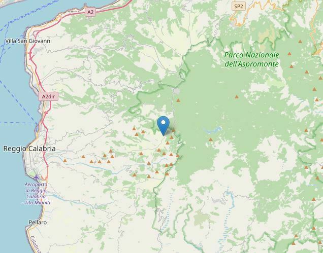 terremoto reggio calabria cardeto santo stefano gambarie